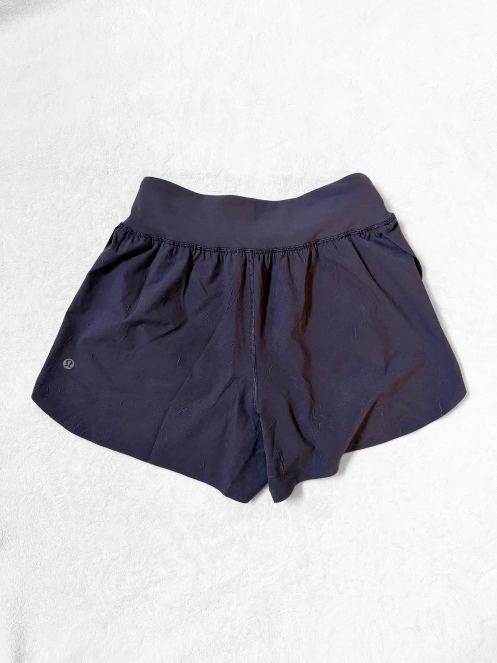 NWT Lululemon Fast and Free HR Split Short 3” Crinkle – Atmospheric Purple – XS